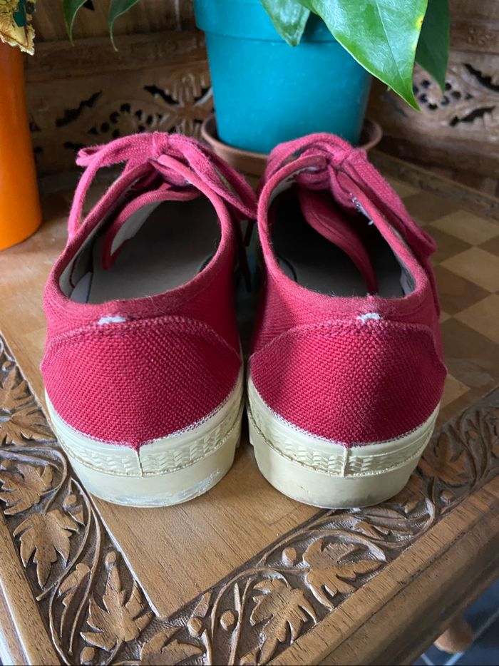 Baskets rouges aigle taille 38 bon état - photo numéro 3