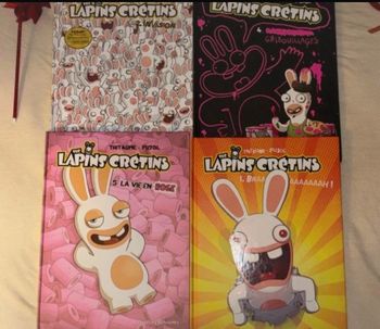 Lot bd lapin cretin