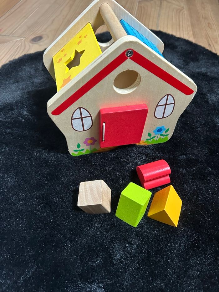 Maison en bois à emboîter