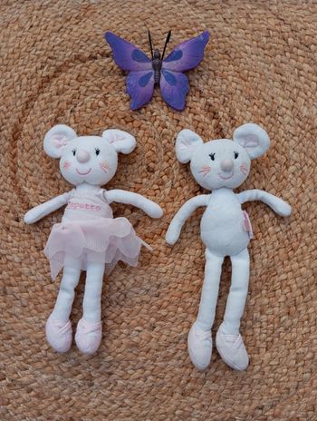 X2 peluches souris
