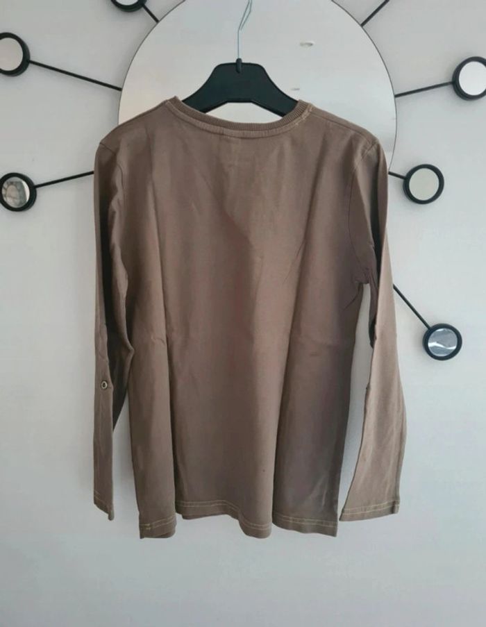 Tee-shirt à manches longues Zara 7/8 ans - photo numéro 2