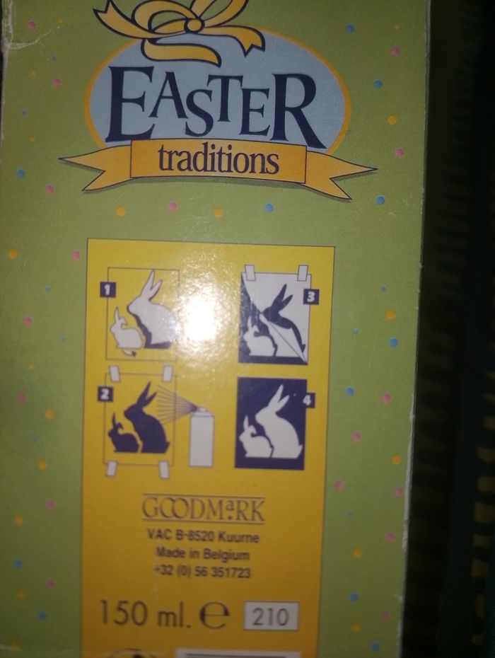 Déco spray neuf Pâques Easter traditions - photo numéro 7