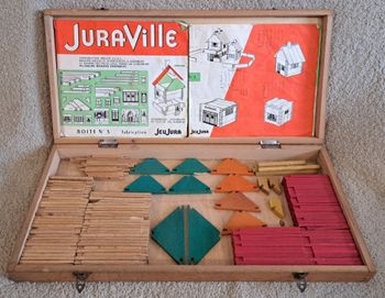 🏗 Lot en vrac JeuJura Juraville en vrac avec boite