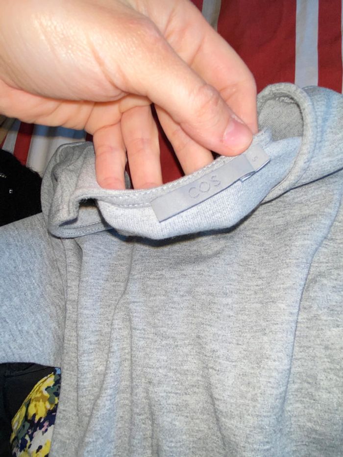 robe en tshirt Cos grise taille S - photo numéro 2