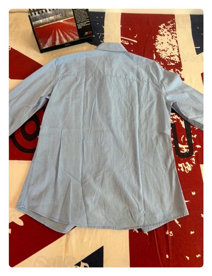 Chemise à carreau bleu et blanche Thomas Burberry femme S/M - photo numéro 8