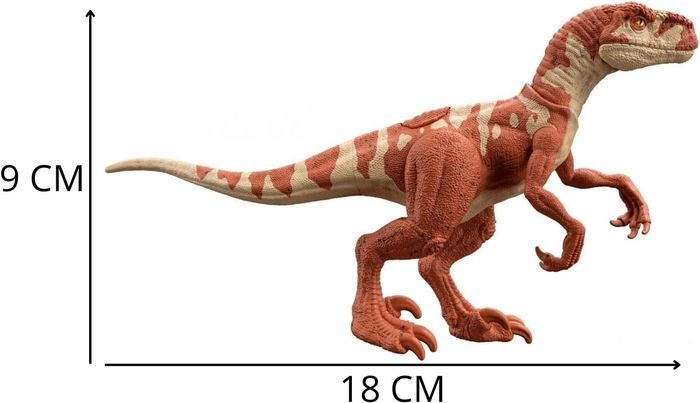 DINOSAURE  FEROCES ATROCIRAPTOR GWC97 JURASSIC WORLD DOMINION COFFRET - photo numéro 3