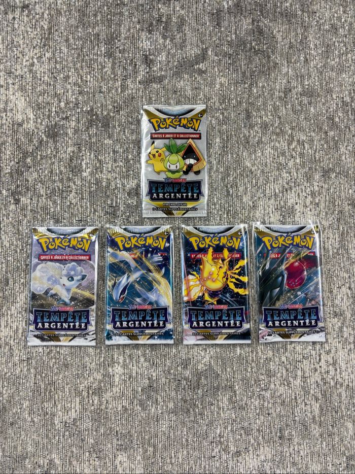 Pokémon Artset Boosters EB12 Épée et Bouclier Tempête Argentée