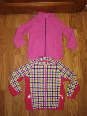 Lot vestes polaires 4 ans Quechua