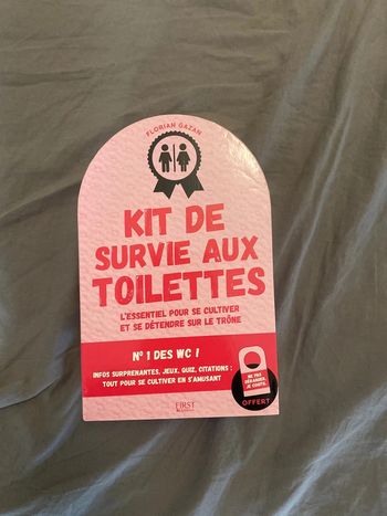 Kit de survie aux toilettes