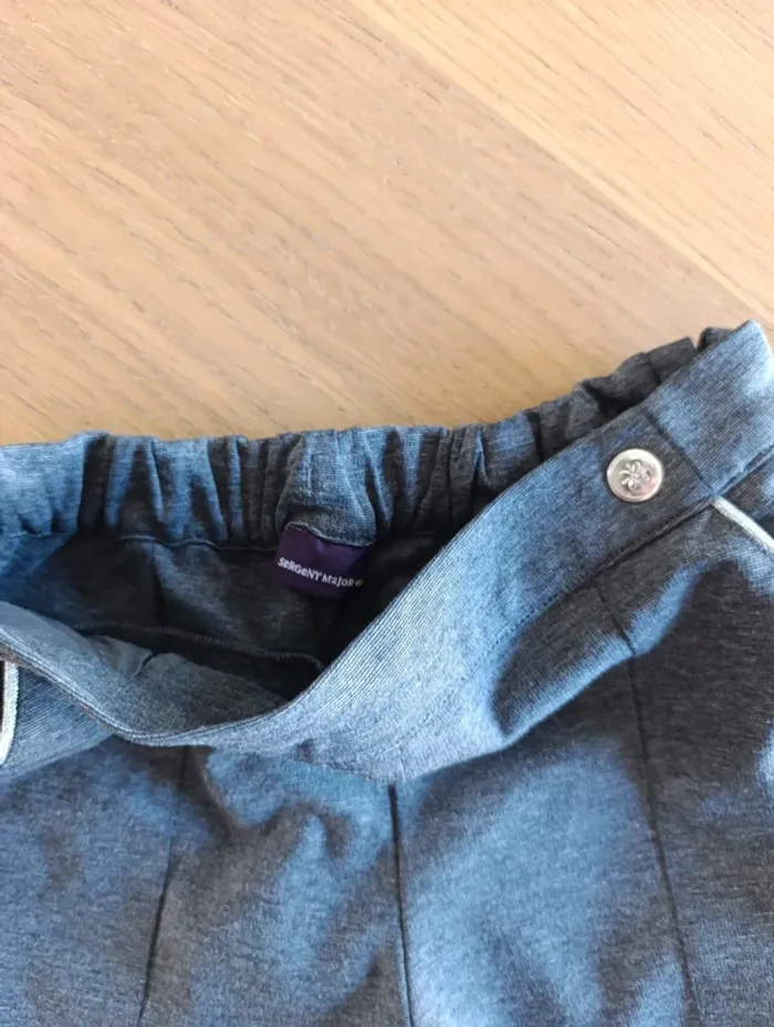 Pantalon Sergent Major 10 ans gris réglable - photo numéro 6