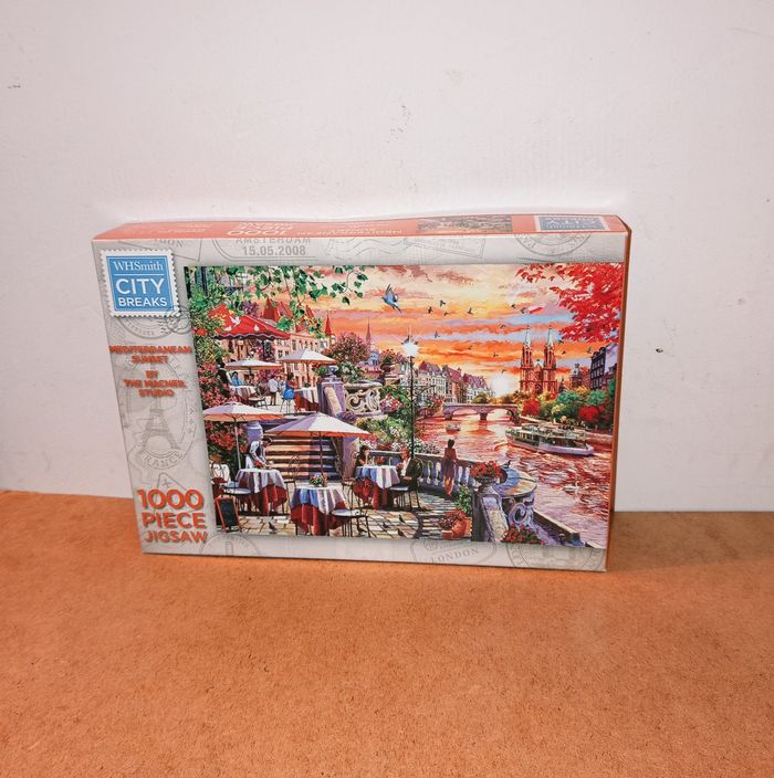 Puzzle 1000p WHSmith Mediterranean Sunset