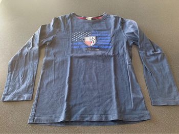 Tshirt marine cyrillus taille 10 ans