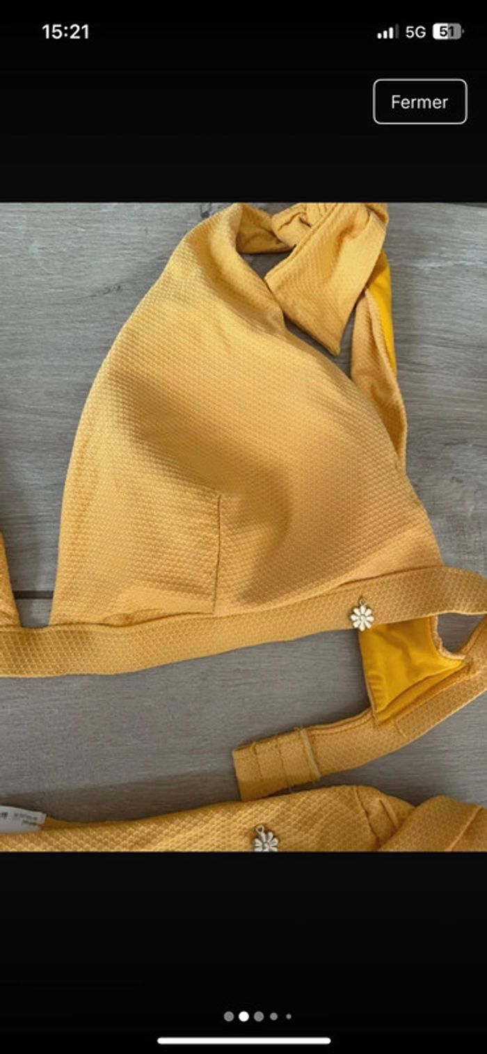 Maillot de bain jaune moutarde women’secret - photo numéro 2