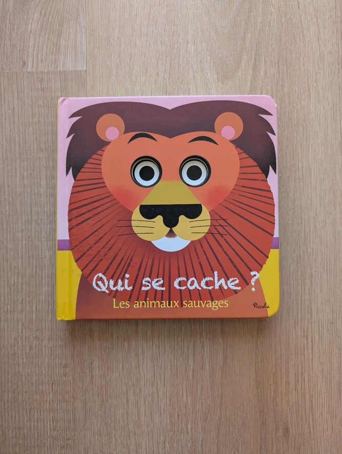 Livre Qui se cache? Les animaux sauvages