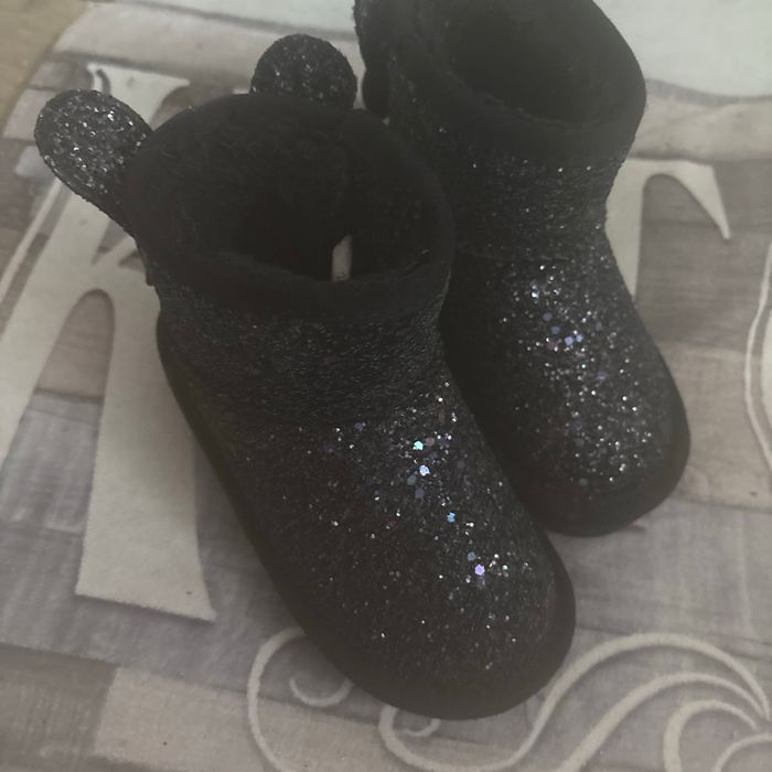 Bottines noir fille
