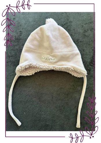 Bonnet fille rose