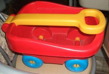 Chariot à tirer pour bébé
