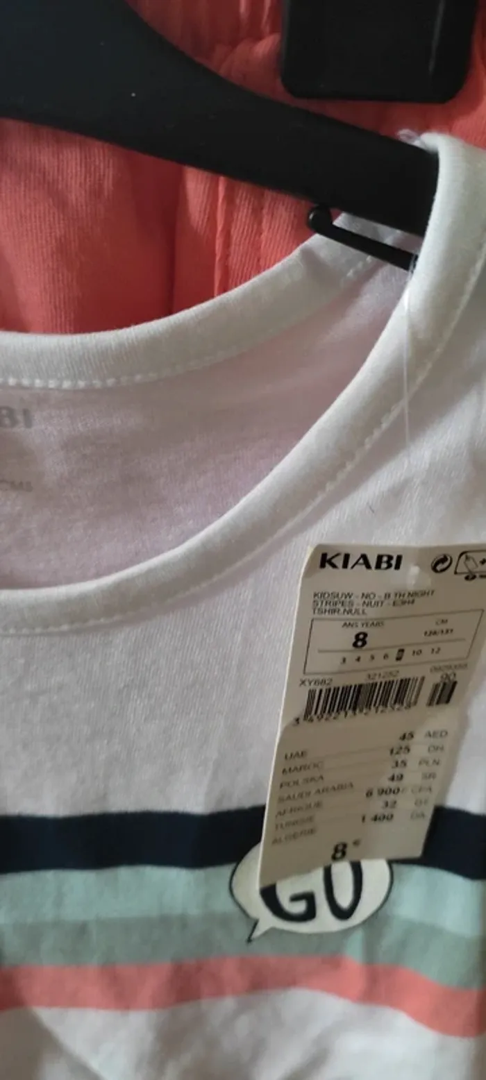Pyjama short garçon taille 8 ans. Neuf, kiabi - photo numéro 2