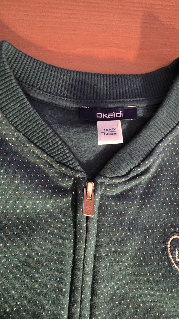 (Neuf non porté) 😍🩷 gilet zippé molleton 10 ans fille 🩷😍 - photo numéro 5