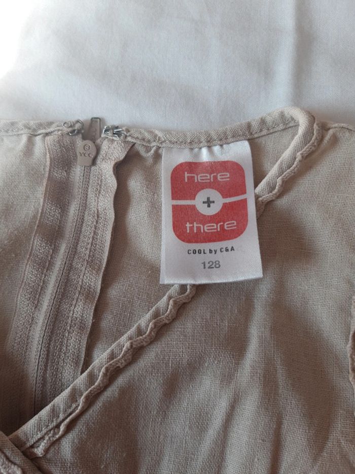 Robe lin et coton 128cm - photo numéro 4