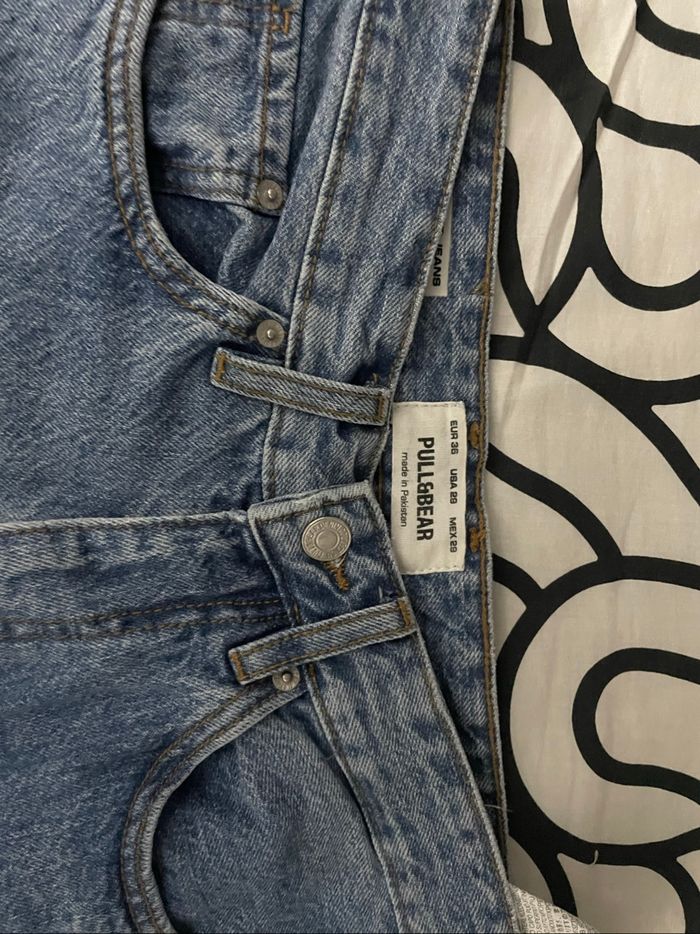 Jean coupé bleu taille 36 - photo numéro 2