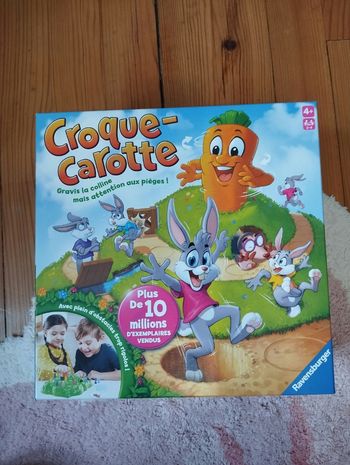 Jeu de société enfant Croque carotte 