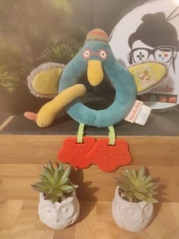 Doudou Hochet Canard Les Cousins Du Moulin Moulin Roty #geektradedoudou