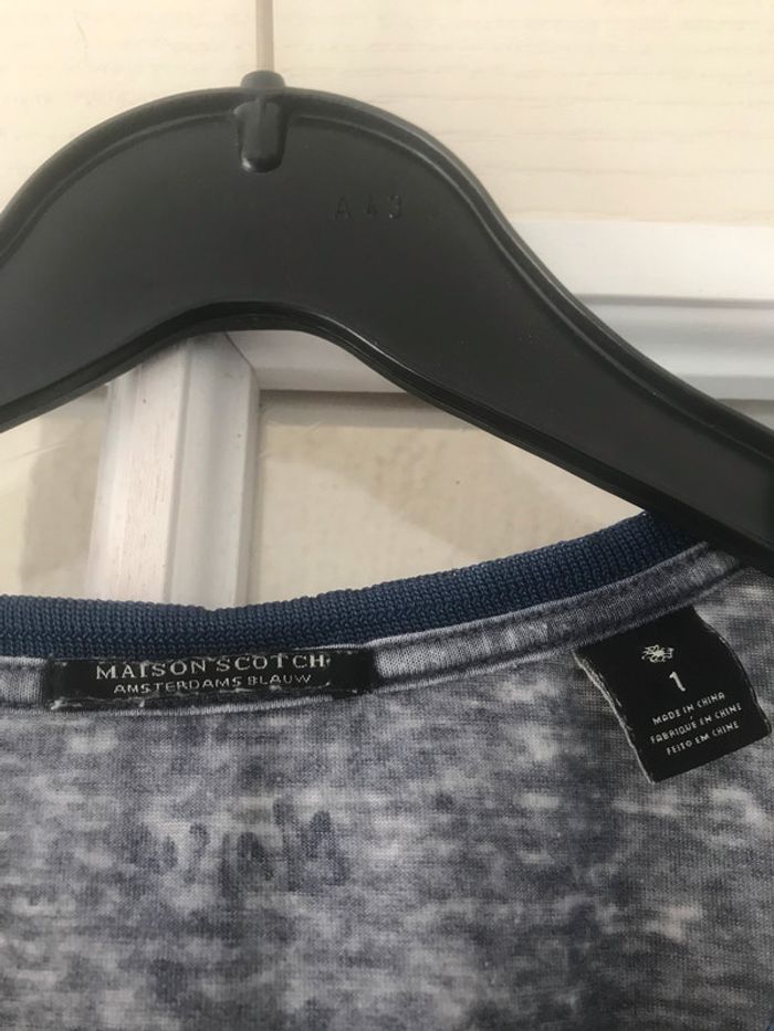 T-shirt manches 3/4 Maison Scotch - photo numéro 3