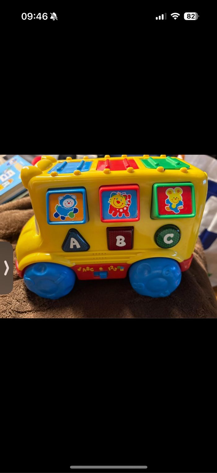 Camion lumineux et sonore