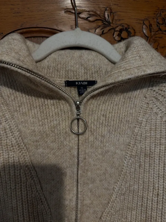 Pull à zip marinière - photo numéro 2