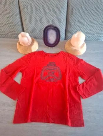 T-shirt manche longue taille 12 ans