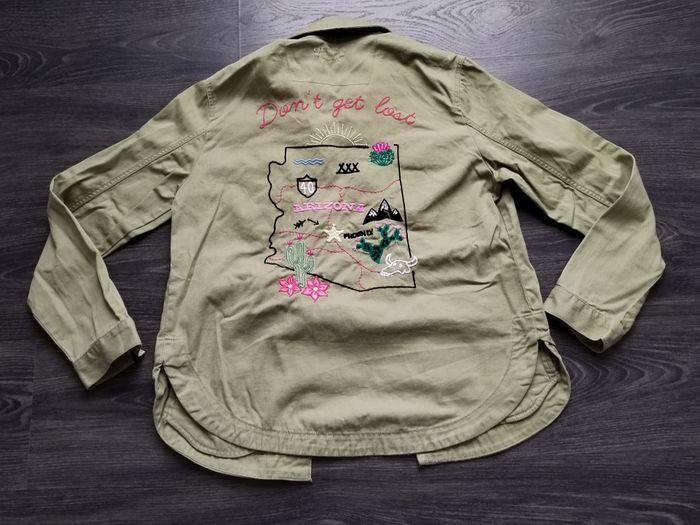 Veste kaki H&M 12 ans - photo numéro 2