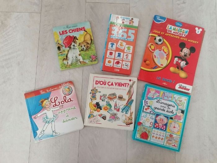 Lot de livre apprentissage imagiers