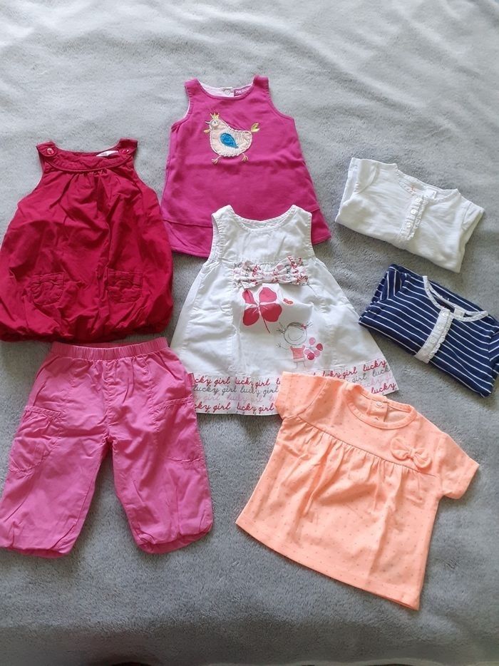 Lot fille été 3 mois neuf 7 articles