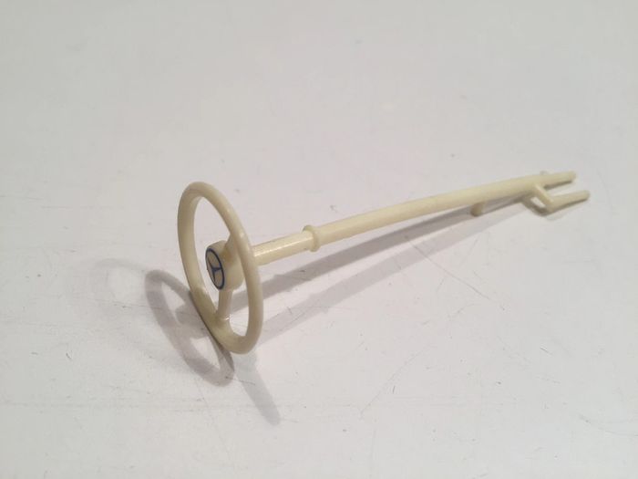 Volant crème pièce détachée miniature Burago Mercedes 300 SL 1954 1/18 1/18e #A1