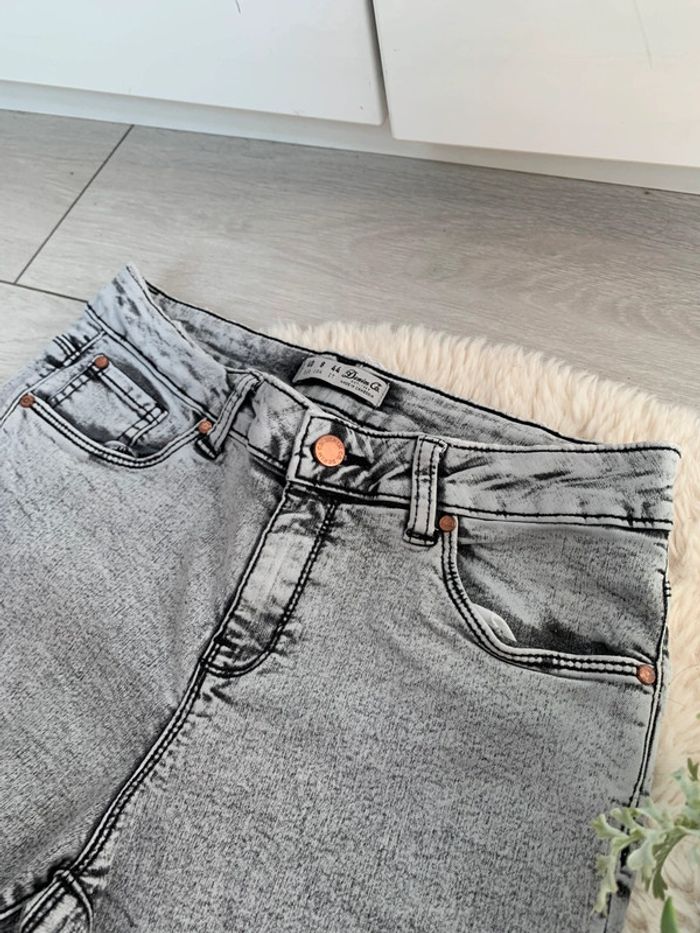 Jean skinny gris femme 36 - photo numéro 2
