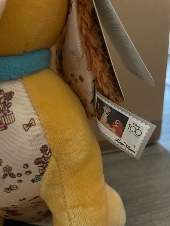 Peluche belle et le clochard Disney 100 - photo numéro 4