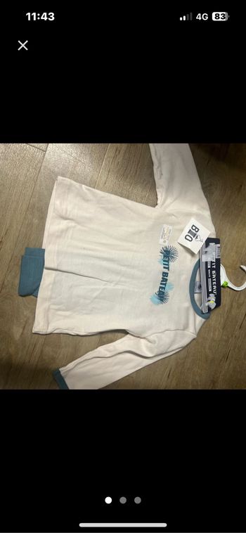 Pyjama 2 ans petit bateau