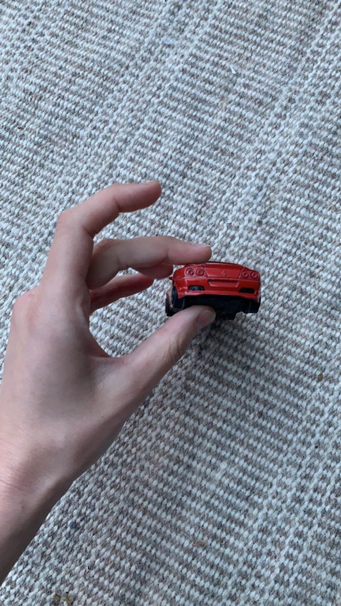 Jouet miniature voiture Ferrari fabrique en Italie style majorette vintage - photo numéro 7