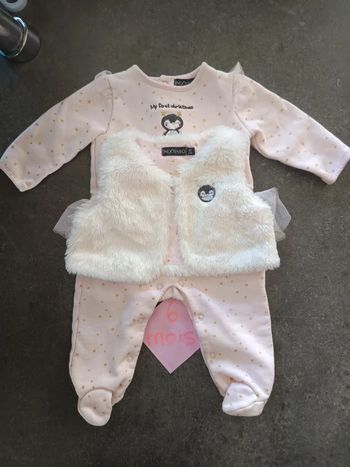 Ensemble pyjama pingouin 6 mois