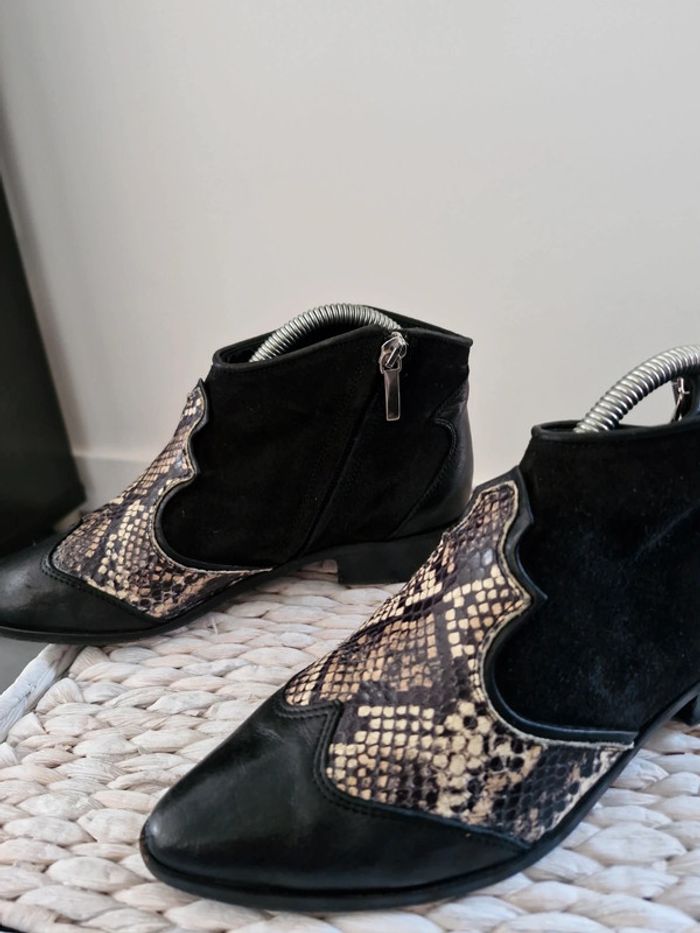 Bottines IKKS python - photo numéro 3