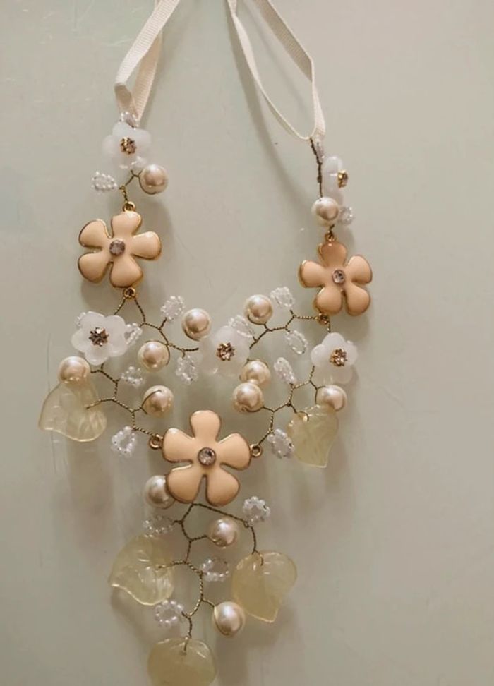 collier femme fleurs - photo numéro 5