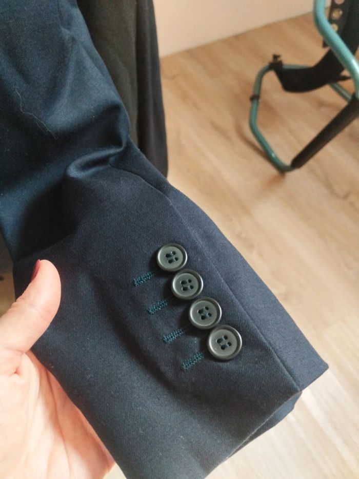Veste de costume bleu marine H&M taille 50 neuve - photo numéro 3
