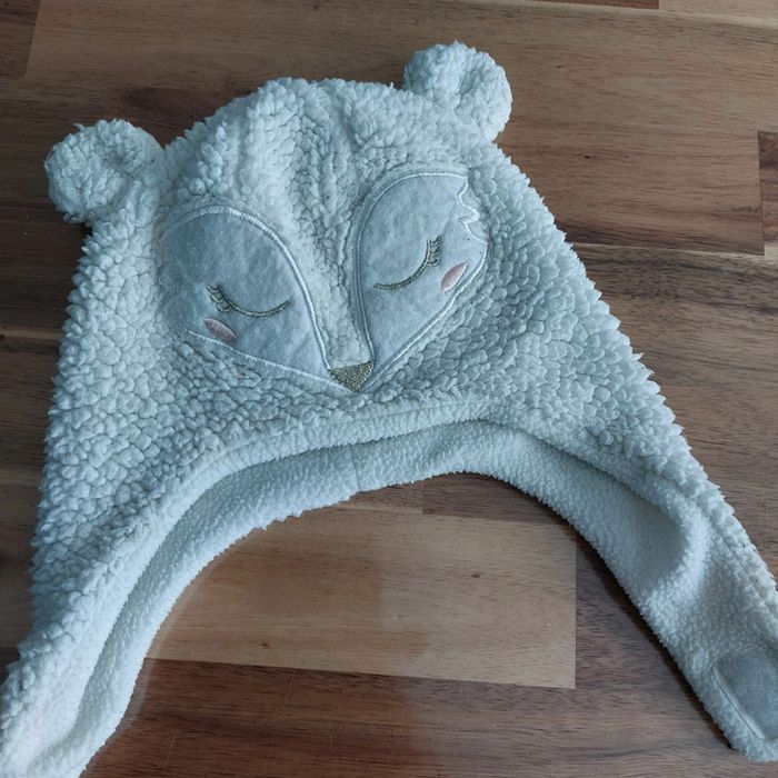 Bonnet et gants + gilet hiver fille 12mois - photo numéro 6