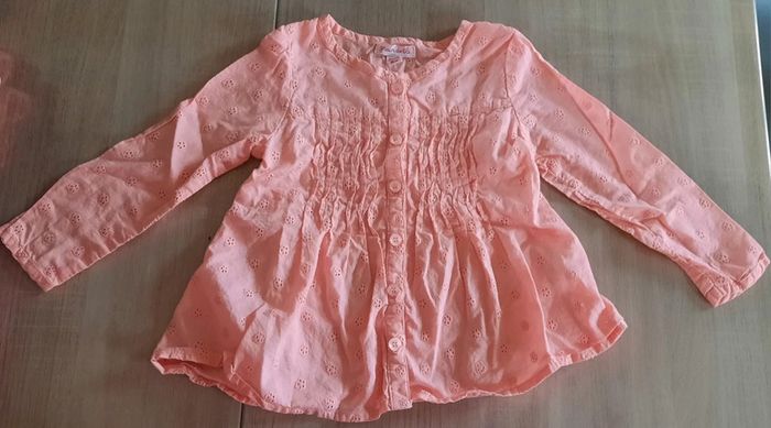 Blouse fille grain de malice 23 mois