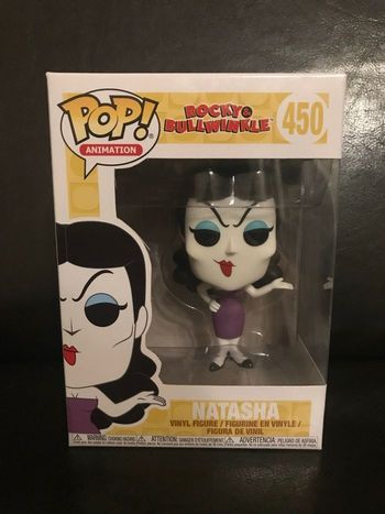 Figurine Animation »Pop/Funko »Rocky Bullwinkle Natasha 450