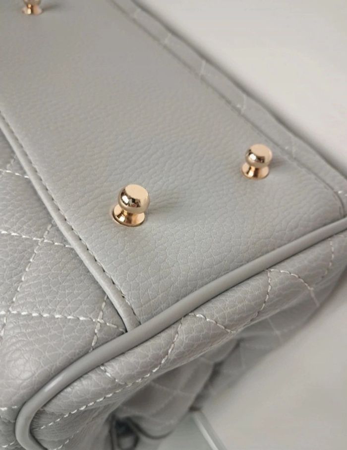 Mac Douglas sac à main cabas bandoulière été gris neuf - photo numéro 15