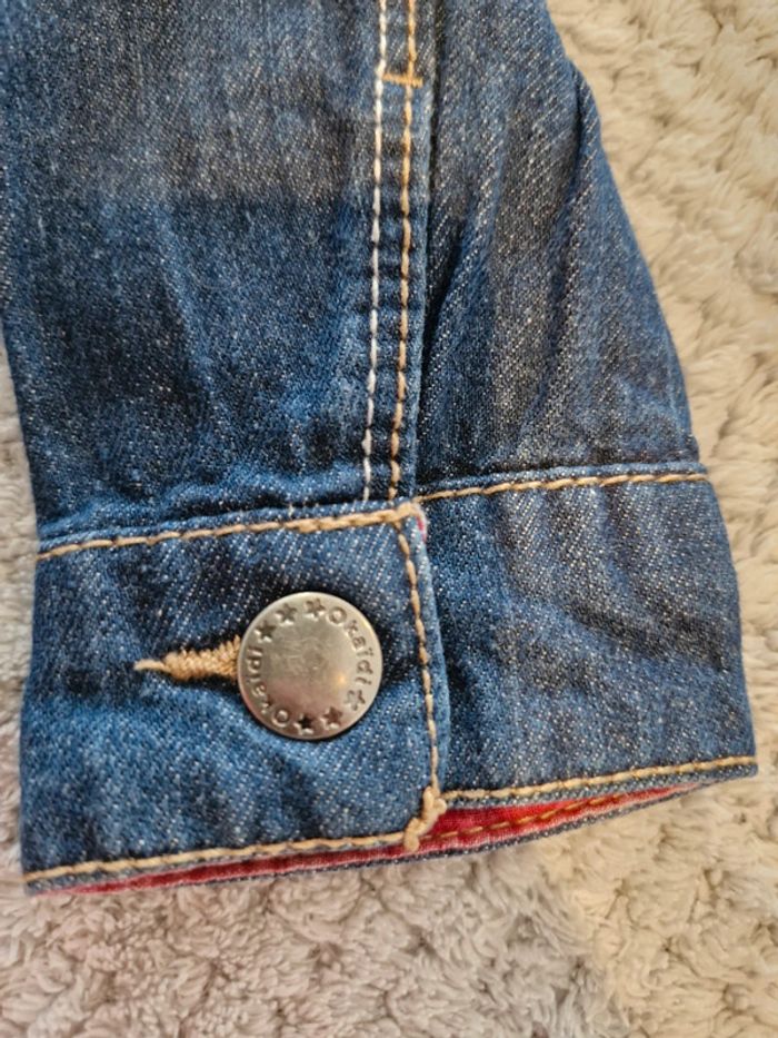Veste en jean fille Okaidi 4 ans - photo numéro 3