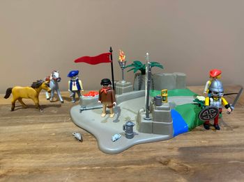 Lot Playmobil issu du set 3125 Knights SuperSet chevaliers