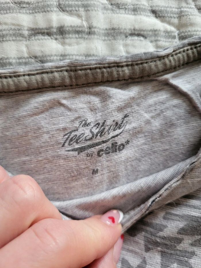Tee shirt gris celio - photo numéro 3
